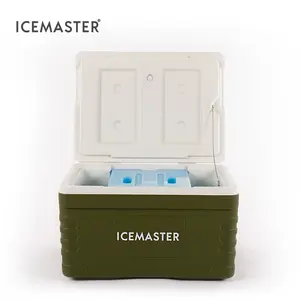 IceMaster Oem kotak pendingin rantai dingin plastik, untuk memancing piknik dan berkemah, 30l