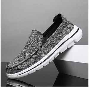 Chaussures en toile pour hommes, chaussures de détente pour hommes, chaussures en toile monobloc pour hommes, chaussures en toile tendance pour hommes grandes tailles et larges - Product Image 4