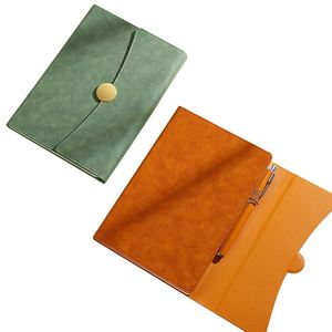 Agenda Personalizada de Cuero PU Premium A5, con Cinta de Seda como Marcador, Cierre Magnético Resistente al Óxido, Papelería Ejecutiva de Oficina - Product Image 1