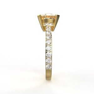 Sterling Silver Solitaire American Diamond Ring For Girls &amp; Women - Product Image 1