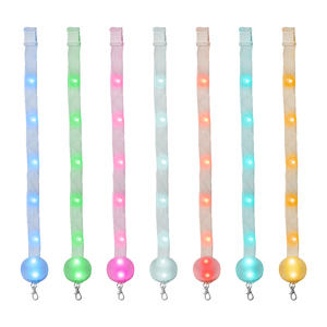 LED光ファイバーネックストラップランヤード防水モダンABS素材反射デザイン最高のランヤードサイズとテンプレート - Product Image 4