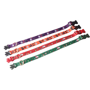 Persediaan hewan peliharaan pita mode dapat disesuaikan kerah anjing grosir - Product Image 3