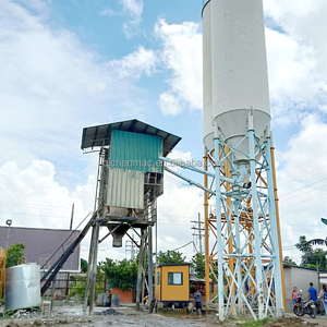 Hiệu suất tốt hzs 25 35 50 60 75 m³/h sẵn sàng trộn bê tông di động trộn nhà máy trạm trộn bê tông di động - Product Image 6
