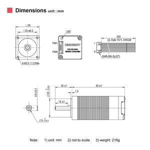 UIROBOT UIM2852CM 28 มม. Nema11 สเต็ปเปอร์มอเตอร์ 16-24VDC 0.8A เซอร์โวสเต็ปพร้อมตัวเข้ารหัส คอนโทรลเลอร์แบบวงปิด - Product Image 4