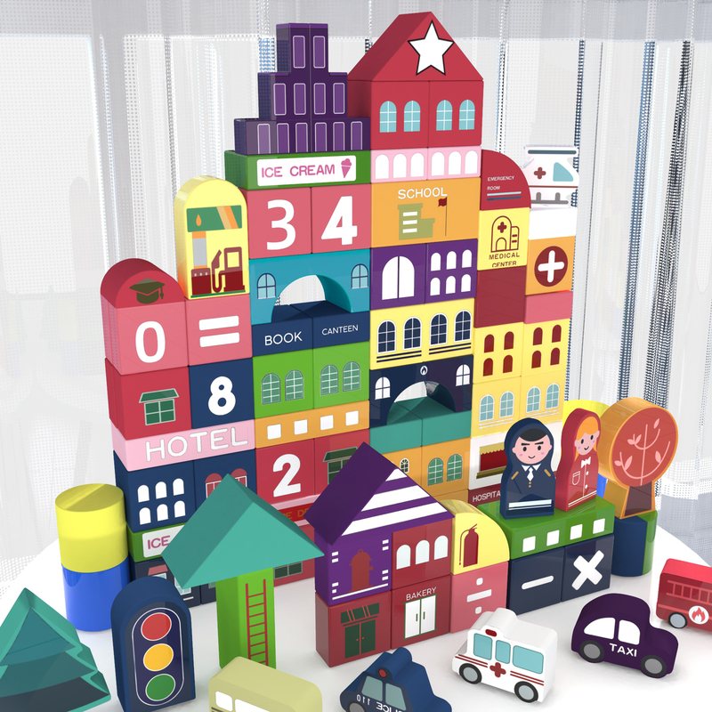 100 Pieces Learning Theme and City