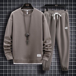 <span class=keywords><strong>Ensemble</strong></span> décontracté pour hommes, vente en gros, nouvelle collection, tendance, <span class=keywords><strong>marque</strong></span> élégante, <span class=keywords><strong>ensemble</strong></span> sportif à manches longues et pantalon deux pièces pour hommes - Product Image 4