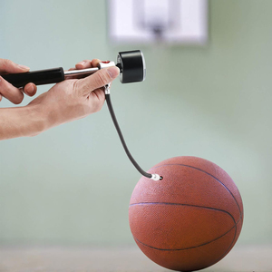Pompe à air portable avec soupape de dégagement de pression et adaptateur de pompe à bille manomètre pour accessoires de <span class=keywords><strong>sport</strong></span> de basket-ball et de football - Product Image 6