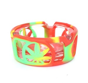 Cenicero de cristal personalizado de fábrica Cenicero de silicona personalizado para interiores <span class=keywords><strong>inodoro</strong></span> Ceniceros de cristal - Product Image 3