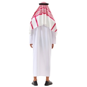 Nouveau Costume de Prince <span class=keywords><strong>Arabe</strong></span> Riche de l'Émirat <span class=keywords><strong>Arabe</strong></span>, Costume de Jeu de Rôle Adulte, Fantasia, Halloween, Carnaval, Vente Chaude - Product Image 3