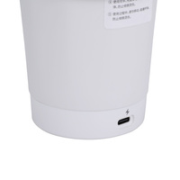 Tasse à café sans BPA en acier inoxydable blanc 304 en gros thermostatique portable intelligent USB pour le chauffage de l'eau de la voiture