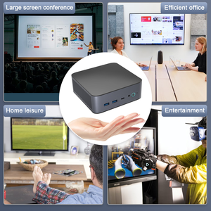 2025 H90 <span class=keywords><strong>Pro</strong></span> Mini PC AMD Ryzen 7 8745hs 32GB DDR5 RAM 1TB NVMe PCIe 4.0 SSD Octa Core Ryzen 7 cho mini chơi game PC - Product Image 4
