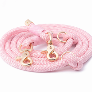 Correa de Cuerda para Perro, Colorida, Hecha a Mano, de Nailon Trenzado, Resistente, Correas para Perros, Correas de Adiestramiento para Mascotas - Product Image 3