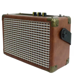 Altavoz Bluetooth Portátil Retro Personalizado con Radio FM, Lector de Tarjetas USB y TF, Recargable, Dispositivo de Audio para Exteriores y Hogar, Diseño con Aspecto de Madera - Product Image 6