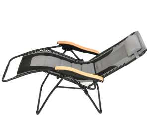 Tumbona de playa para el sol, cama de Relax, respaldo de malla de gran tamaño XL, asiento acolchado, sillas reclinables de Patio de gravedad cero, precio bajo de fábrica - Product Image 3