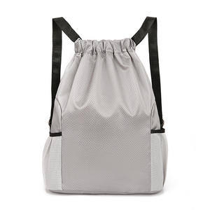 2025 nouveau Style Logo personnalisé cordon sac à dos luxe/décontracté Gym sac de sport Polyester/Nylon pour les événements d'équipe Promotion d'entreprise - Product Image 2