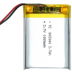 Оптовая продажа OEM 3,7 v литий-ионный Литий-полимерный 3,7 v Lipo аккумулятор 803040 батареи - Product Image 1