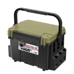 Caja de pesca MEBAO de una sola cubierta, asiento multifuncional de gran capacidad, portátil, almacenamiento de caña, cajas de aparejos, caja pequeña de plástico - Product Image 1