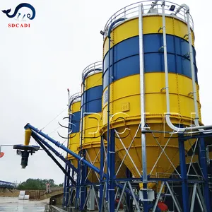 SDCADI Brand profession cement 1000 ton trasportatore a vite per cemento silage bags bags agriculture storage bags silo