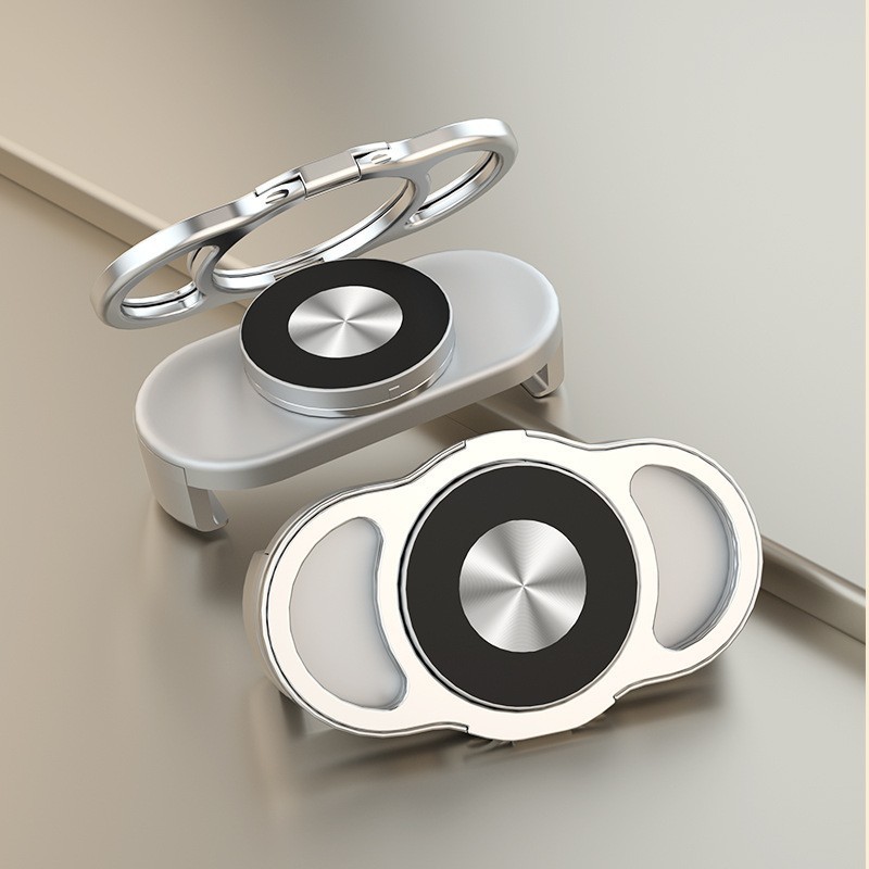 Three-finger magnetic back clip [Silver]