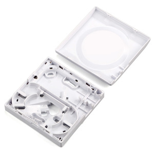 Caja de Distribución de Fibra Óptica Tipo 86 de 2 Núcleos para Escritorio, Roseta FTTH SC OTB, Caja de Empalme de Fibra Óptica de 2 Puertos - Product Image 2