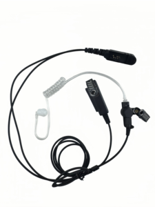 Auriculares de doble cable con conducto de aire y PTT oculto, compatibles con radios bidireccionales DP3661E, DP3441E, DP2600E, XPR3500E, DEP570 - Product Image 3