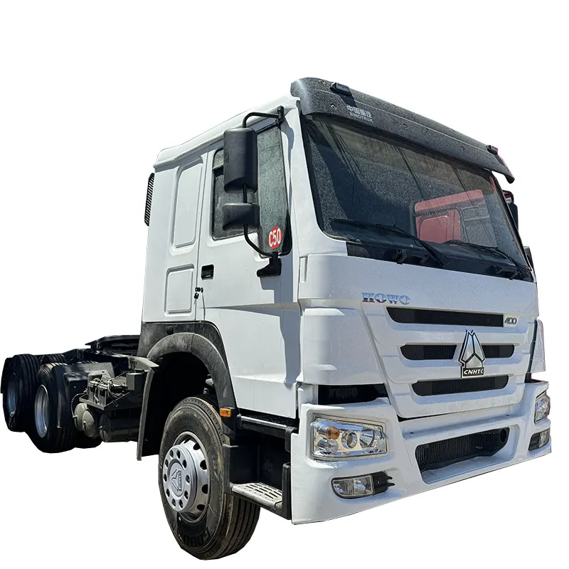 Çin fabrika doğrudan satış kullanılan sinotruck howo 6x4 10 tekerlekler römork kafa 371 375 hp euro 2 traktör kamyon ile ucuz fiyat