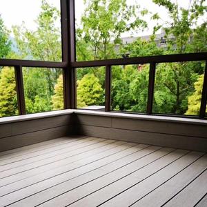 Durable Outdoor Wood <b>Plastic</b> Compesite Flooring Deck Patio Waterproof Exterior WPC Decking Board - Product Image 4