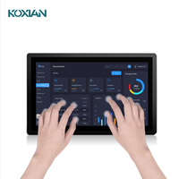 Computadora 2 en 1 con Pantalla Táctil de 15.6 Pulgadas y Resolución de 1920x1080, con CPU J1900/I3/I5, Panel PC Resistente Todo en Uno para Máquinas Industriales