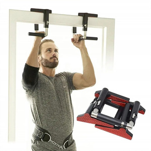 Wellshow Sport Doorway <strong>Pull</strong> <strong>up</strong> <strong>Bar</strong> Handles Portable Doorframe Push <strong>up</strong> <strong>Bars</strong> Stands Chin <strong>up</strong> <strong>Bar</strong> for <strong>Home</strong> and Travel - Product Image 4