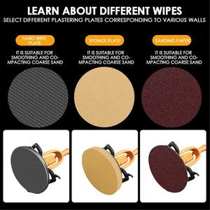 Draagbare 21V Lithium-accu aangedreven betonmuur pleistermachine elektrische doe-het-zelf kwaliteit <span class=keywords><strong>power</strong></span> <span class=keywords><strong>trowel</strong></span> - Product Image 6