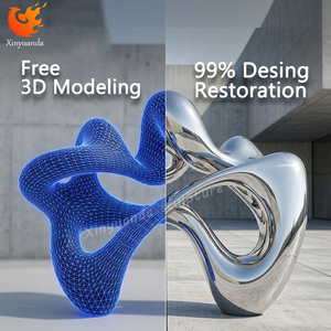 Escultura Abstracta <span class=keywords><strong>de</strong></span> Espejo <span class=keywords><strong>de</strong></span> Acero Inoxidable Personalizada, Proyecto para Exteriores, Monumento, Gran Estatua <span class=keywords><strong>de</strong></span> <span class=keywords><strong>Arte</strong></span> Metálico, Suministro Directo <span class=keywords><strong>de</strong></span> Fábrica, Premium - Product Image 3