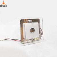 Plafonnier LED SUNHE SC011-100 12V pour camping-car, bateau, caravane, remorque de voyage, camion, remplacement