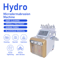 Appareil de nettoyage en profondeur pour le visage H2o2 Hydra Oxygen, dermabrasion, éclaircissement du teint, réduction des pores, lissage des ridules