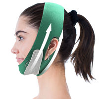 Bande de Soin Personnel Beauté pour Amincissement du Menton, Bande Anti-Rides pour le Visage, Masque Anti-Âge Amincissant Facial