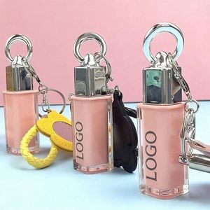Portable Keychain <b>Perfume</b> Bottle 10ml <b>Refillable</b> Travel <b>Perfume</b> <b>Atomizer</b> with Cute Charms for On-the-Go Fragrance - Product Image 2