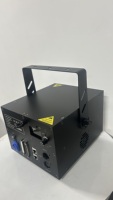 Projecteur laser RGB 5W avec animation, texte, motifs 3D, logo, contrôle par application Bluetooth, laser pour DJ, discothèque, parc à thème et spectacles en club
