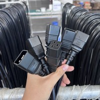 Utilisation en intérieur Support robuste pour équipement informatique d'entreprise Câble d'extension Cordon d'alimentation PC Connecteurs IEC 60320 C19 à C20