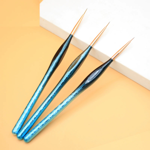 Pinceau à ongles en acrylique Kolinsky, ovale, professionnel, pour la peinture et le design des ongles, outil de manucure, fournitures pour les techniciens de salon de manucure - Product Image 1