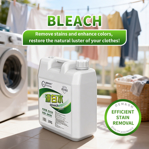 Potente Líquido Blanqueador Doméstico <span class=keywords><strong>para</strong></span> Blanquear Ropa y Eliminar Manchas, Desinfección y Limpieza de Superficies de <span class=keywords><strong>Baño</strong></span> y Cocina - Product Image 2