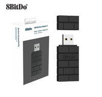 Adaptador Inalámbrico USB 8BitDo de 2.ª Generación para Controles de PS3, PS5 y Xbox, Compatible con Windows, iOS, Raspberry Pi y Nintendo Switch