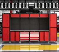 Gabinete de Herramientas Modular Personalizado de Alta Resistencia, Moderno y Combinado, con 12 Cajones, Construcción de Acero Laminado en Frío, Capacidad de Carga de 1000 kg
