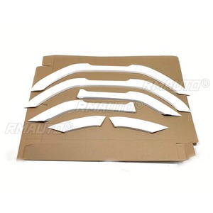 Para Toyota Prado 2024 Land Cruiser LC250: Embellecedores de guardabarros, kit de carrocería para ceja de rueda, extensión de arco de rueda, pieza exterior. - Product Image 5