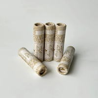 Emballage de tube push-up de haute qualité, écologique, 100% biodégradable, design de marque personnalisé, déodorant push-up fait main, recyclable