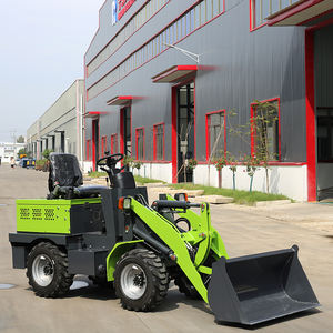 Самый маленький Электрический фронтальный колесный погрузчик, экологически чистый мини-погрузчик - Product Image 2