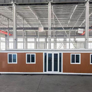 Maisons conteneurs extensibles de luxe 20 pieds 40 pieds Petite maison mobile pliante de 3 chambres Hôtels de luxe préfabriqués Immeuble de bureaux - Product Image 4