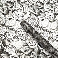 Fête des mères rose impression nouveau bouquet rouleau de papier emballage en plastique transparent étanche fleur papier d'emballage