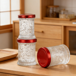 Bocaux en verre multi-tailles avec couvercles, résistants à la chaleur, petits pots à ragoût <span class=keywords><strong>pour</strong></span> nids d'oiseaux, aliments <span class=keywords><strong>pour</strong></span> bébés, desserts, vente en gros - Product Image 6