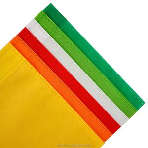 Custom Eco-Grocery Printable Reusable <b>White</b> Non-Woven Shopping Tote <b>Bag</b> Multi-Size Four-Finger Handbag Recycled Non-Woven - Product Image 3