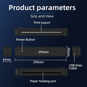 Thermal <b>Printer</b> C80 Inkless Wireless HD A4 1500mAh USB BT Mobile Printing iOS/Android/Laptop for Tattoo Artists Enthusiasts - Product Image 4