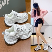 F2112 Chaussures de marche décontractées tendance pour femmes, baskets, zapatillas mujer de plataforma, chaussures de sport confortables pour femmes